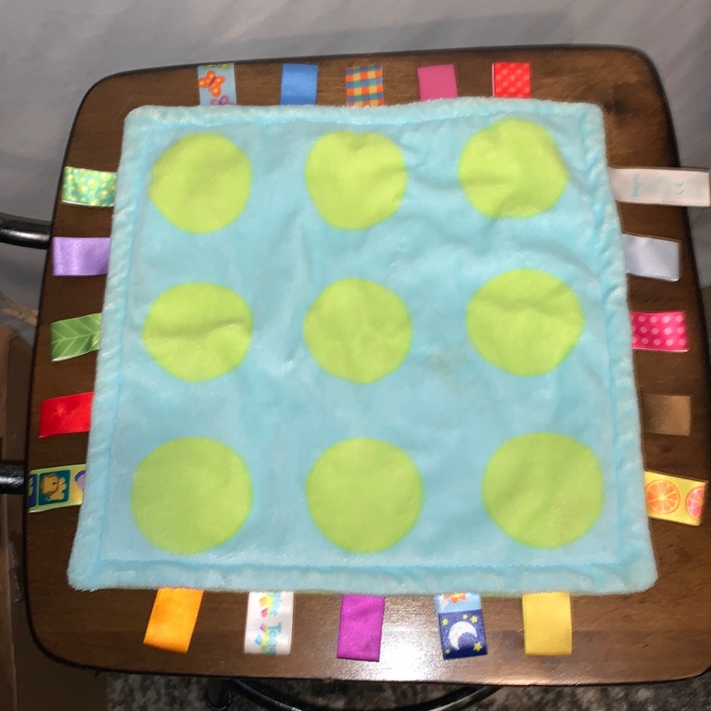 Original Taggie brand velour security blanket